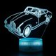 thumbnail image 3 of 3D LED Racecar luz de remoto táctil lámpara de mesa F jinwen Luz de noche, 3 of 8