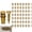 50 sets, variant on Cabinet Hinge Screw Hole Repair Kit, 6×14mm Door Hinge Thread Repair Screws, Stone Wood Wall Expansion Anchor