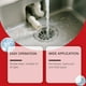 thumbnail image 5 of Limpiadores domésticos Limpiador potente desatascador cocina baño inodoro desatascador maravilla 100 ml desagüe agua, 5 of 9