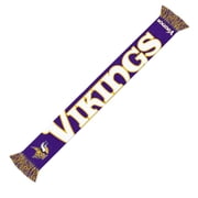 Officially Licensed Nfl Team Woodmark Scarf Minnesota Vikings