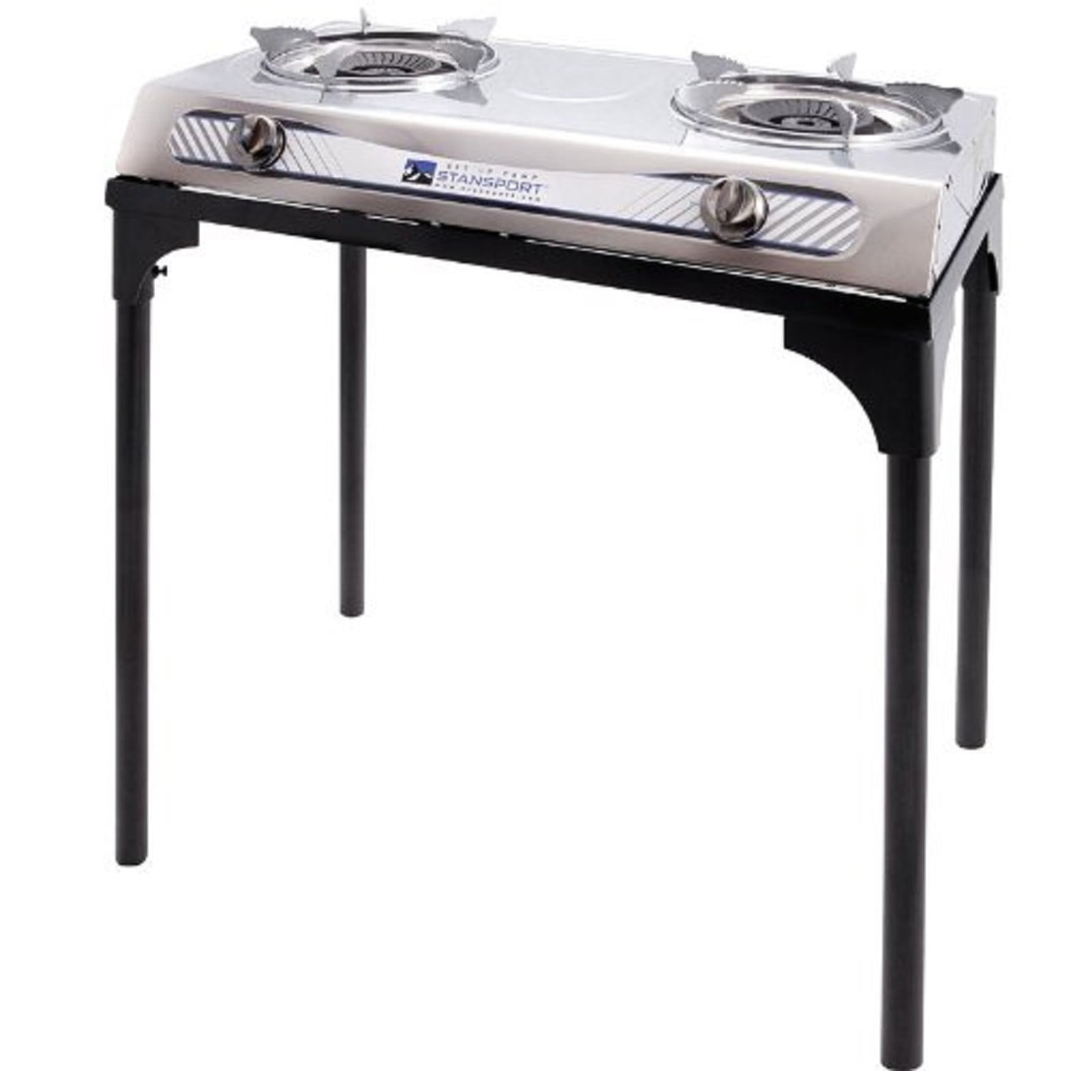 Stansport Stainless Steel 2 Burner Stove With Stand