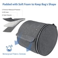 thumbnail image 4 of Porta Papel Higiénico kakaforsa 15x15x15 cm Impermeable Gris, 4 of 8