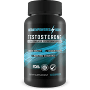 Ultra Empowered Boost - Testosterone Booster for Men - Powerful Fast Acting & Natural Formula - Support Improved Muscle Growth, Energy, Vigor, And Stamina - 30 Servings
