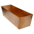 thumbnail image 5 of Achla C-101 Solid Copper Flower Box, Large, 5 of 7