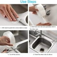 thumbnail image 5 of Cinta de calafateo, cinta de sellado impermeable autoadhesiva de 2 pulgadas x 33 pies, tira de calafateo para bañera, baño, ducha, inodoro, cocina y sellado de paredes, 5 of 5