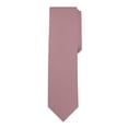 thumbnail image 2 of Jacob Alexander Boy's Regular Self Tie Prep Solid Color Necktie - Dusty Rose, 2 of 6