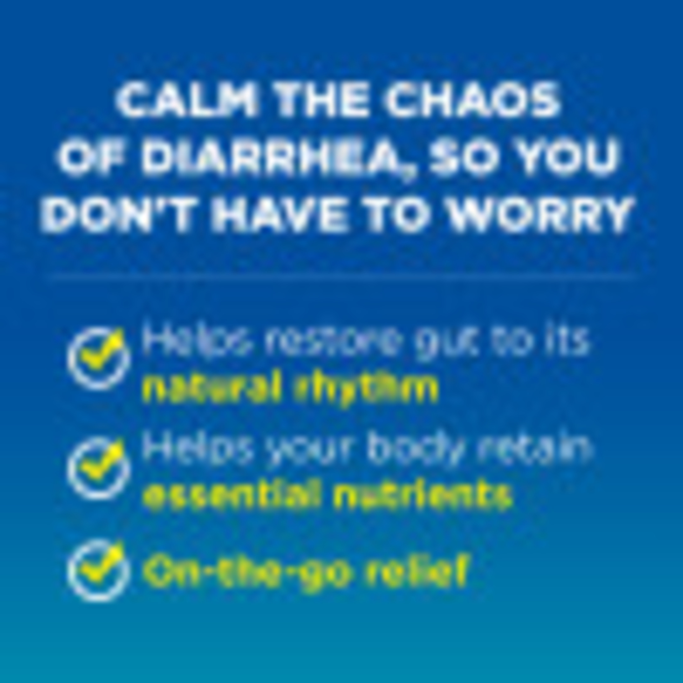 Imodium A-D Diarrhea Relief Caplets, Loperamide Hydrochloride, 24 Ct. - image 3 of 9