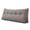 Gray, variant on Bed Wedge Pillow for Headboard Soft Triangular Bed Rest Pillow Filled with Cotton Large Headboard Cushion with Back Support for Sitting Up in Bed