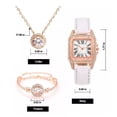 thumbnail image 4 of Juego de Brazalete de Reloj de Cuarzo Women, Brazalete de Reloj de Paquete Vintage 3 Perfecto para Aniversario, 4 of 7