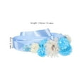 thumbnail image 2 of Luxshiny 2Pcs Waist Support Maternity Sash Polyester Sky Blue For Special Occasions, 2 of 8