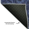 thumbnail image 3 of Addison Rugs Mayfield Washable Transitional Floral Navy Rectangle Rug, 10' x 14', 3 of 6