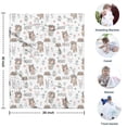 thumbnail image 4 of White Forest Girl Pattern Blanket,Comfortable Soft Flannel Throw Blanket,All Season,Warm Lightweight Blankets for Sofa Bed Couch Living Room Chair,30"x40", 4 of 4