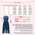 thumbnail image 6 of renvena Kids Girls Sleeveless Lyrical Modern Ballet Leotard Dress High-Low Hem Chiffon Skirt Dancewear Turquoise 16, 6 of 7