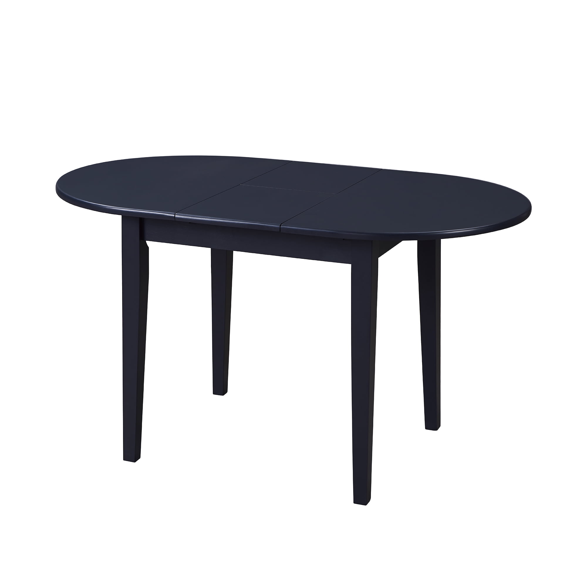 Elegant Home Fashions Claude Indoor Modern Oval Dining Table, Navy Blue - Walmart.com - Walmart.com