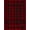 Red Black, Pattern 10, variant on ODIKA 8'x10' Washable Area Rug Gingham Crossbar Grid Christmas Festive Holiday Rectangular Design for Living Room, Under Sectional, Family , Durable, Non-Slip
