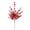 Red, variant on Vickerman 28" Burgundy Artificial Eucalyptus Glitter Spray, 2 per bag.
