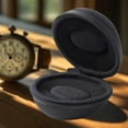 thumbnail image 6 of Milageto Portable Single Watch Box Multipurpose Black Sturdy with Zipper Storage Case, 6 of 8