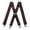 Coffee, variant on Elastic work suspenders for men construction daily wear assorted solid colors 1 pack