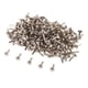 thumbnail image 4 of 100 tachuelas metálicas decorativas de cabeza redonda para sujetar papel, para marcapáginas de scrapbooking Plata 6x13mm, 4 of 6