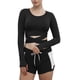 thumbnail image 4 of ICHUANYI Liquidación 5PCS Conjunto de Ropa de Yoga Conjunto Chándal Correr Gimnasio Ropa de Fitness de Invierno para Mujer ICHUANYI WER202308252430, 4 of 8