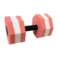 thumbnail image 1 of Mancuernas acuáticas ligeras de fitness, pesas acuáticas de EVA, resistencia para piscina Rosa, 1 of 7