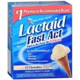 thumbnail image 2 of 2 Pack Lactaid Fast Act Lactase Enzyme Supplement Vanilla 32 Caplets Each, 2 of 4
