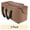 Brown, variant on (2 pack) WHITEDUCK 24" Waterproof Travel Duffel Bag, Brown