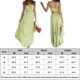 thumbnail image 2 of Vestido Largo Con Tirantes Vestido largo con tirantes para mujer Vestido con tiras cruzadas de estilo sexy Atuendo diario ahuecado Kuymtek Verde Xl para Mujer, 2 of 6