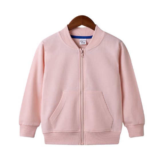 Chenyin 10 Months-10 Years Boys Girls Sweatshirt Jacket for Kids Toddler Zipper Sweatsuit Coats Unisex Fall Winter Cardigan Jacket for Baby