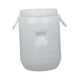 thumbnail image 2 of Cubo de polipropileno para almacenamiento de alimentos, organizador de alimentos, cubo de agua para alimento de pájaros, arroz, cafetería, restaurante 10 L redondo, 2 of 8