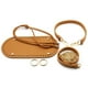 thumbnail image 4 of Bolso Making Kit Manillas de fondo Correas de hombro Bolsa de repuesto Hecho a mano Suministros de reparación DIY Craft para principiantes Brown 5 piezas AweSitey AP004440-03, 4 of 7