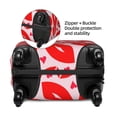 thumbnail image 2 of Xecao Lips Kiss Print Elastic Luggage Cover, Double-sided Print , Perfect for Travel, Business, and Daily Use (Suitcase Not Included)-X-Large, 2 of 7