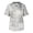 Green, variant on Men's Printed V Neck Short Sleeve Tops Mens Scrubs with Chest Pocket Work Carer Uniform Shirts