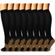 thumbnail image 1 of Calcetines de compresión FEYHAY Copper 15-20 mmHg para hombres y mujeres, 1 of 7