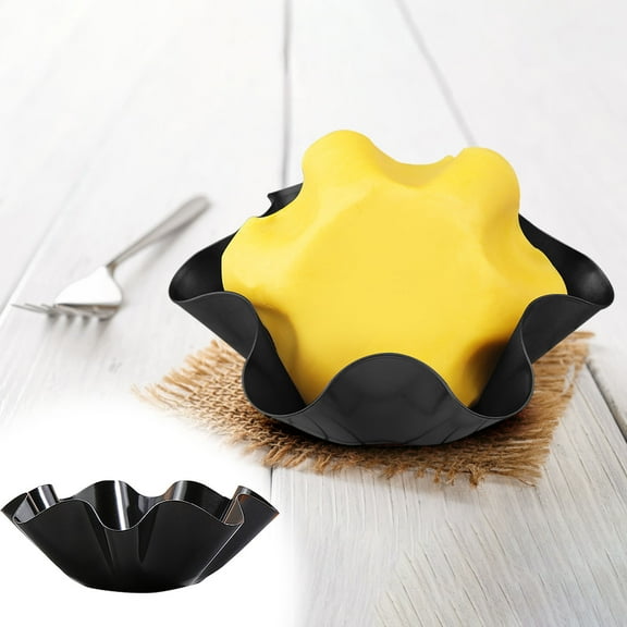 JikouIivo Egg Tart Mold,Cupcake Cake Muffin Mold Mini Pie Pans Tin Pan Baking Tool,Carbon Steel Fluted Muffin Cupcake Tin Mold Pan Round Nonstick 3'' Tart Pans for Pies,Quiches,Mousse Cakes