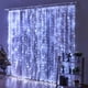 thumbnail image 5 of Cortinas de luces navideñas para ventanas, guirnaldas de luces LED de Año Nuevo, guirnaldas alimentadas por batería, decoraciones en cascada, 5 of 5