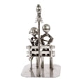 thumbnail image 3 of NOVICA Artisan Handcrafted Recycled Auto Parts Sculpture Artisan Romantic Metal Mexico Rustic [13.5in H x 6.75in W x 6.75in D] ' Rustic Lovers', 3 of 5