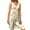 Yellow, variant on asddcavvf Dresses for Women Women Casual Loose Tank Dresses Summer Floral Print Pleated Sleeveless S