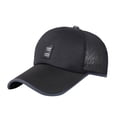 thumbnail image 2 of Only Moment Black Oversize Baseball Cap Polyester Classic Adjustable Size for All Seasons One Size, 2 of 3