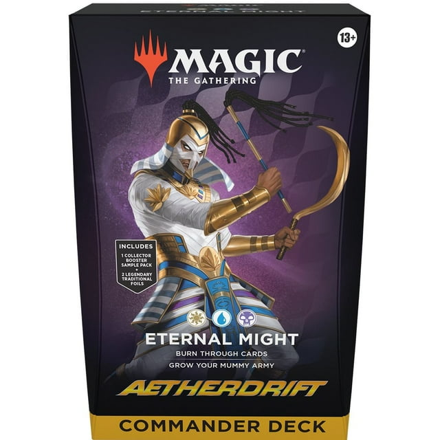 Magic : The Gathering MTG TCG : Aetherdrift Deck de Commandant - Puissance Éternelle