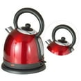 thumbnail image 2 of HLONK 1.7L Stainless Steel Electric Water Kettle with Auto Power Off and Anti-Scald Protection  Insulated Teakettle  220V  Red, 2 of 8