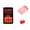 8-Red, variant on 8pcs Dumbbells Shape Floating Carps Fishing Lures Floating Artificial Fishing Baits with Scent Attracts Fish Effectively