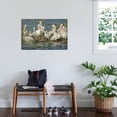thumbnail image 3 of Art.com White Pelicans Resting and Preening, Viera Wetlands, Florida Photographic Print by Maresa Pryor, 36" x 24", 3 of 4