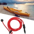thumbnail image 4 of Paddle Leash, High Strength Kayak Paddle Bungee Bundle Some Items Light Weight  For Boat Red, 4 of 8