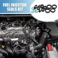 thumbnail image 2 of Unique Bargains 4 Set Fuel Injector O Rings Seals with Micro Filters Kit for Suzuki GSXR 600 750 1000 Hayabusa GSX1300, 2 of 7