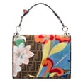 thumbnail image 3 of Fendi Medium Blue Kan I Tapestry Bag, 3 of 7