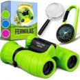 thumbnail image 1 of Children's Binoculars With High Magnification 8 X 21 - The Perfect Gift For Little Adventurers In A Comprehensive Set With Magnifying Glass & Compass, 1 of 5