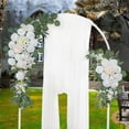 thumbnail image 6 of Decorative Wall Party Table Reception Decor White, 6 of 8