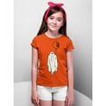 thumbnail image 2 of Ghost With Balloon Pumpkin Halloween Outfit Shirt Youth T-shirt, L, Orange, 2 of 6