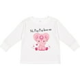 thumbnail image 3 of Inktastic Aditi My Pap Pap loves me Boys or Girls Long Sleeve Toddler T-Shirt, 3 of 5